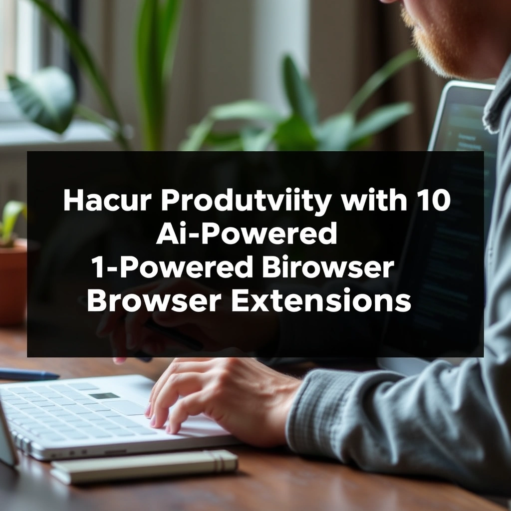 Hack Your Productivity with 10 AI-Powered Browser Extensions
